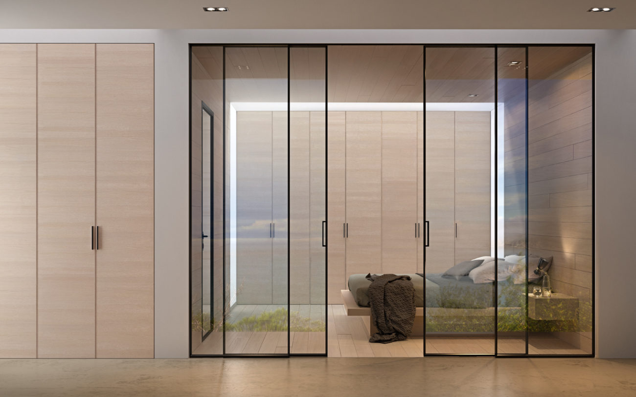 Porta Scorrevole In Vetro.Glass Doors With A Unique Modern Design G Like Collection Garofoli