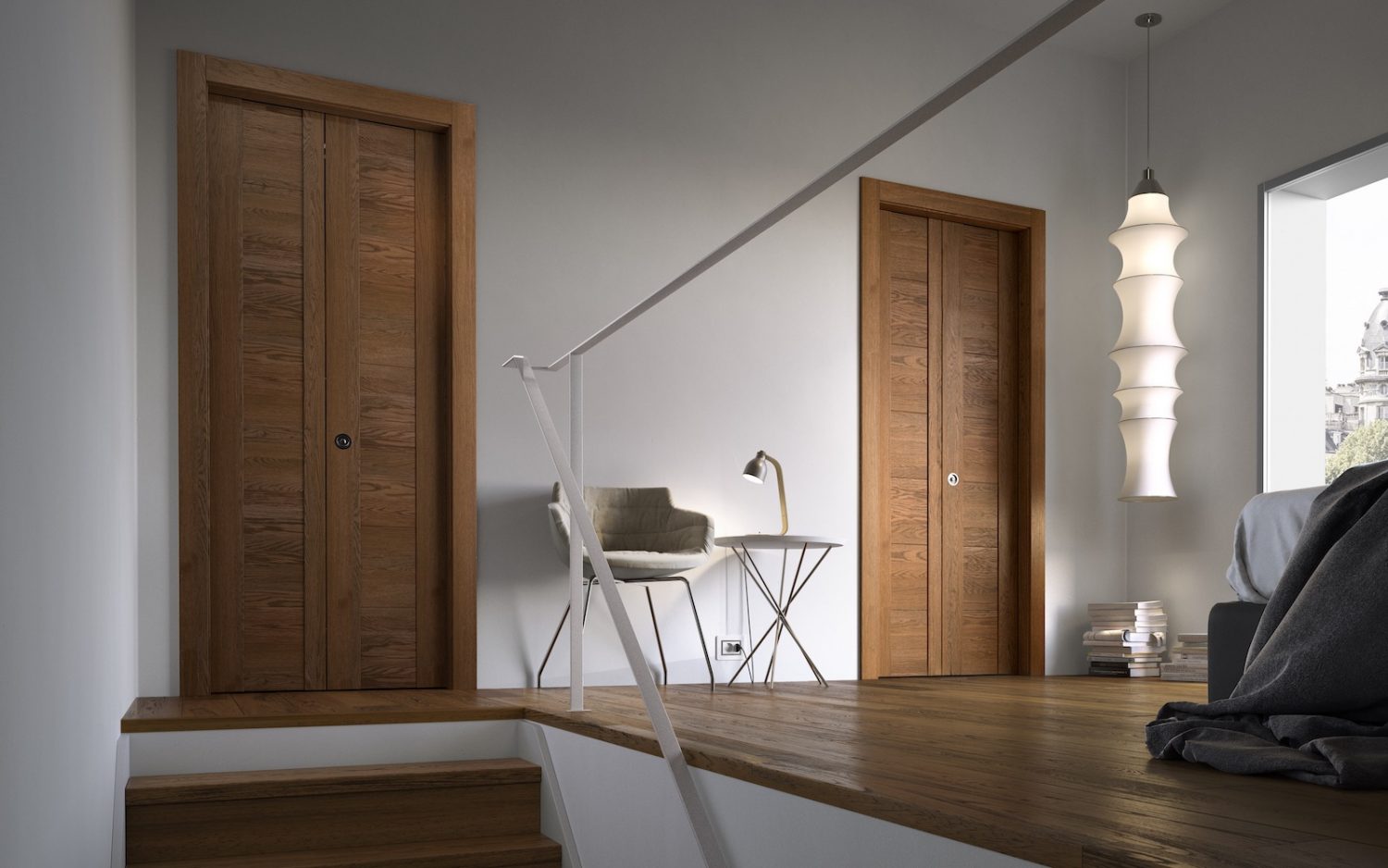 La differenza tra porta in legno e porta in laminato - Studio Legno Casa
